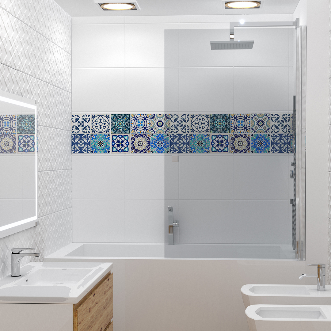 perfil batiente para bañera, Hegox