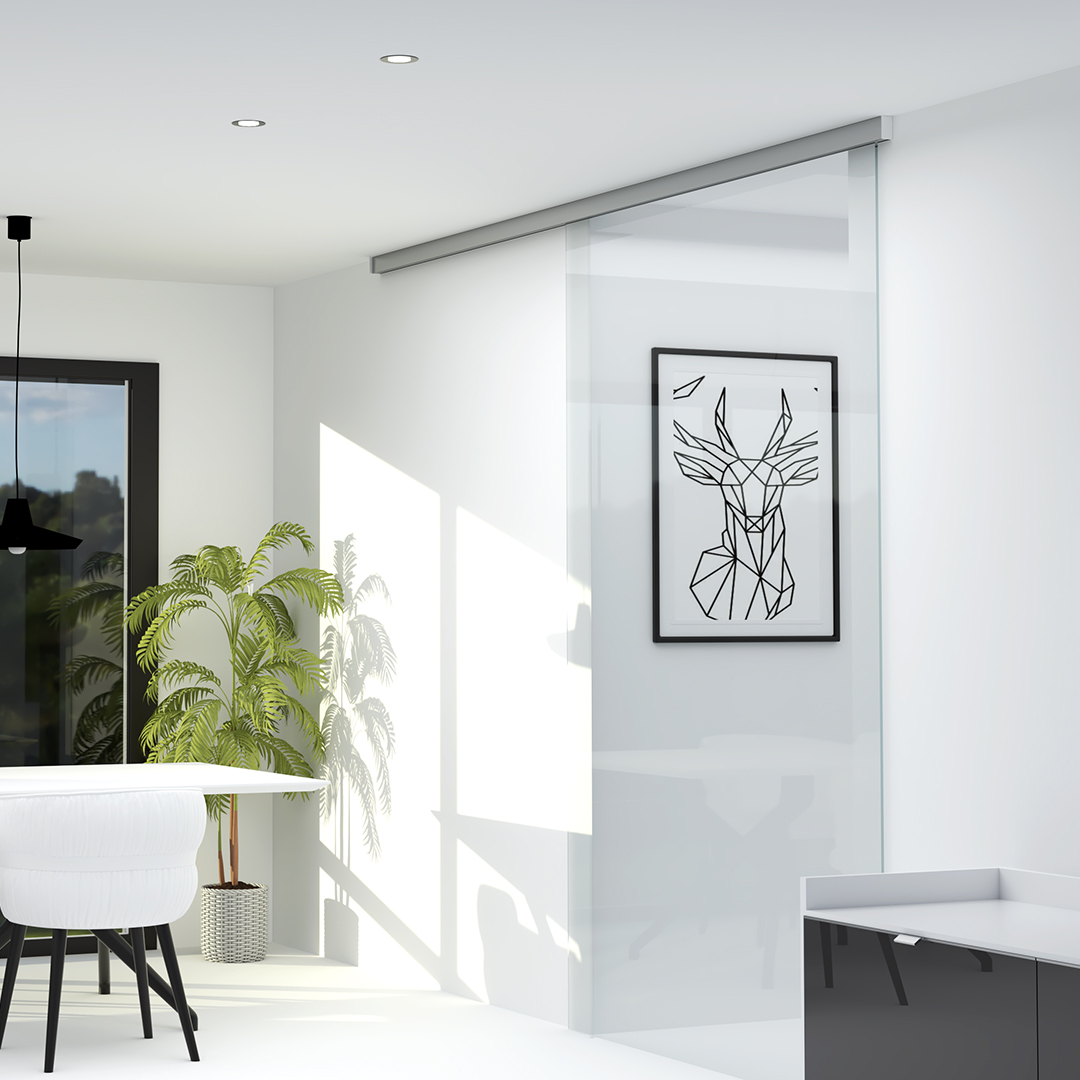 corredera a pared ambiente. Hegox