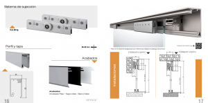 corredera tois fina y elegante. Hegox