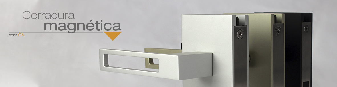 cerradura magnética vidrio hegox ca