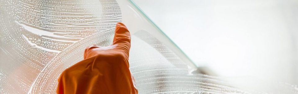 cuidado y mantenimiento del vidrio