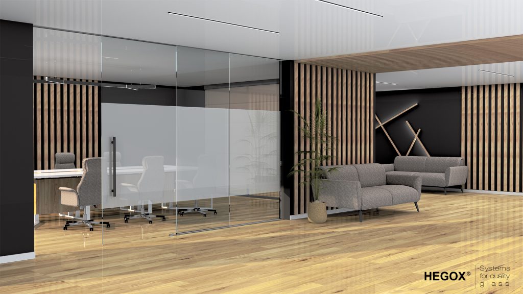 Hegox G800. Corredera instalable a falso techo