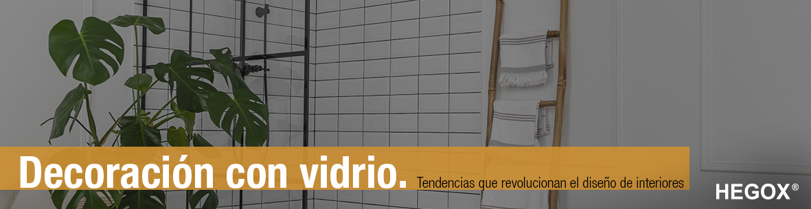 Decoración con vidrio tendencias