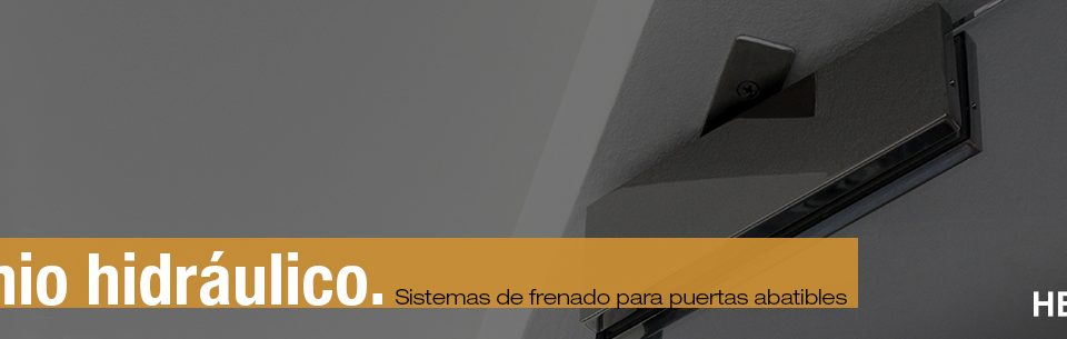 Pernio hidráulico regulable