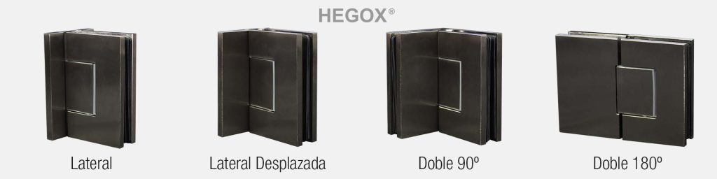 Bisagras regulables con tornillería oculta Hegox