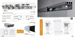 sistema de arrastre corredera. Hegox Veta.