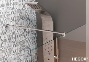 Barra de refuerzo para mamparas Hegox