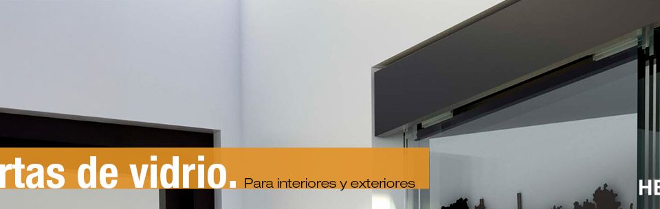 Puertas de vidrio hegox
