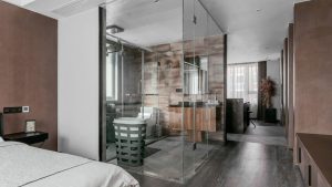 puertas de vidrio para hoteles