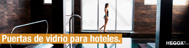 puertas de vidrio para hoteles