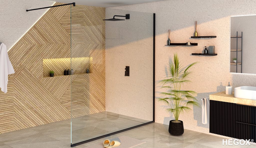 mamparas de vidrio fijo Hegox