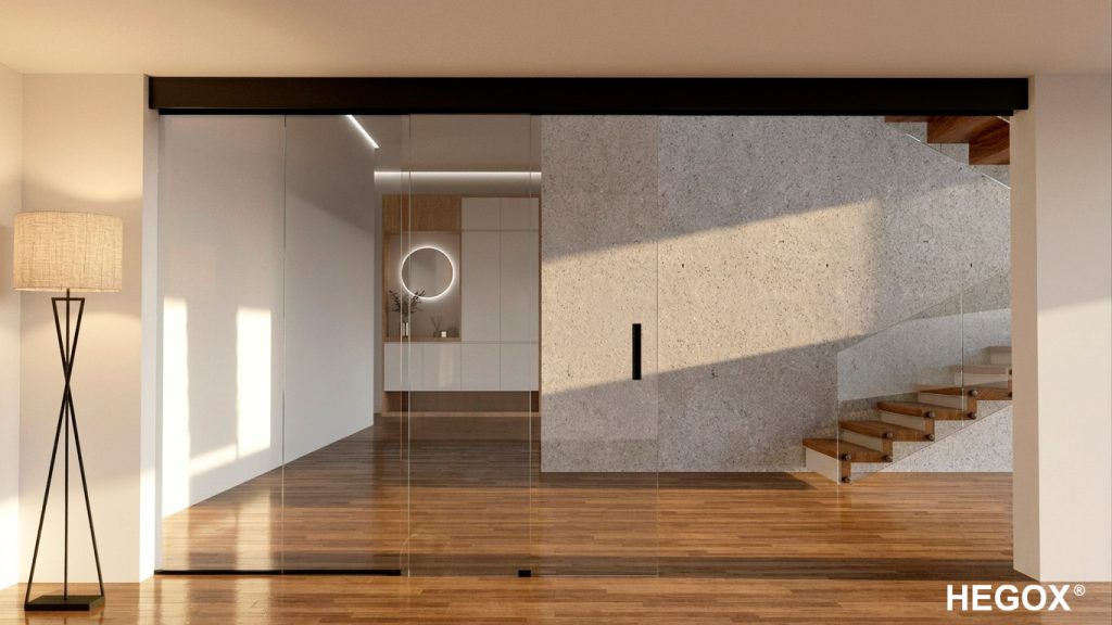 Puerta corredera telescópica Hegox 