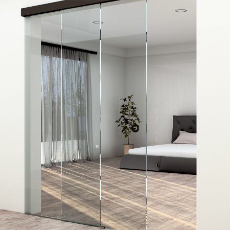 Habitación con puerta corredera. Hegox G90